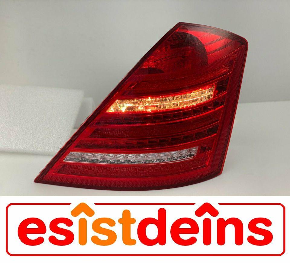 Mercedes S-Klasse W221 LED Rückleuchten 05-3/09 Lauflicht-Blinker in Quickborn