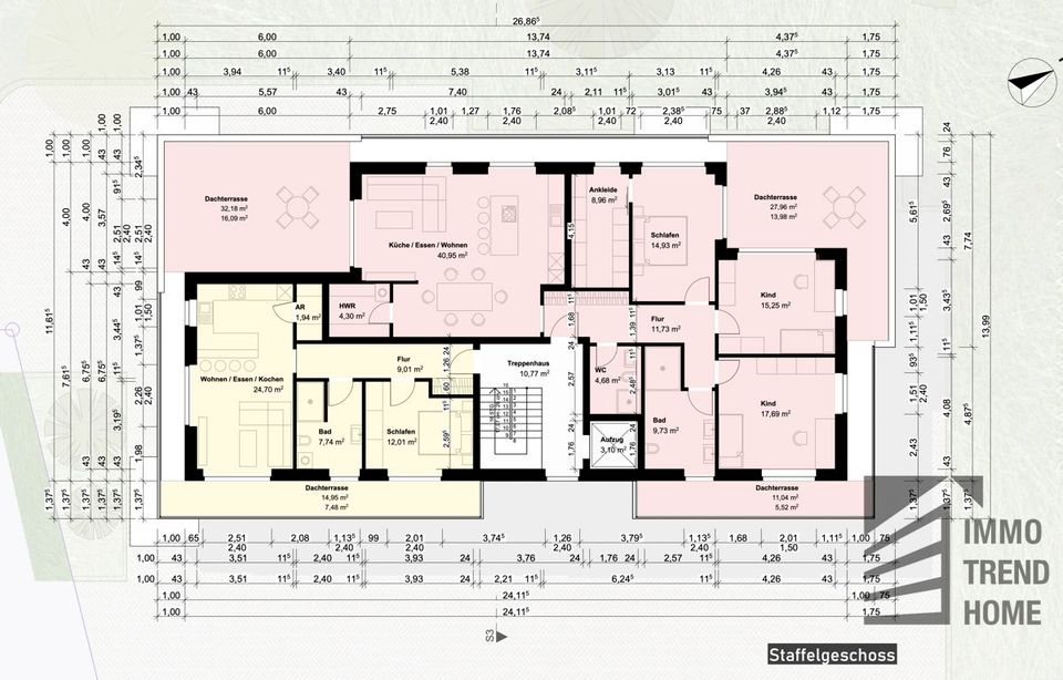 3 Zimmer Wohnung - NEUBAU in Ibbenbüren in Ibbenbüren