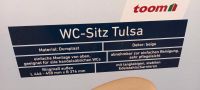 OVP WC-Sitz Tulsa von TOOM Nordrhein-Westfalen - Witten Vorschau