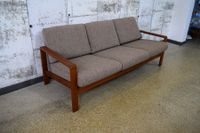 60er 70er Jahre Teak Sofa, 3 Sitzer, Couch. Hannover - Südstadt-Bult Vorschau