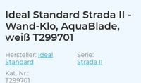 Ideal Standard Wand WC Strada 2 T299701 mit Deckel Nordrhein-Westfalen - Gummersbach Vorschau