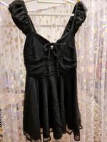 Gothic Kleid mit Schnürung - Spitze, Alternative, Halloween, Emo Sachsen - Wiednitz Vorschau