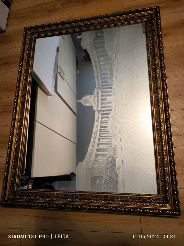 Bild Spiegel Lasergravur Kunst Russland Sankt Petersburg in Löhne