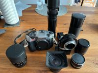 Leica R8 Mega Set: Kamera mit Batteriegriff, 4 Objektiven, Blitz Ludwigslust - Landkreis - Grabow Vorschau