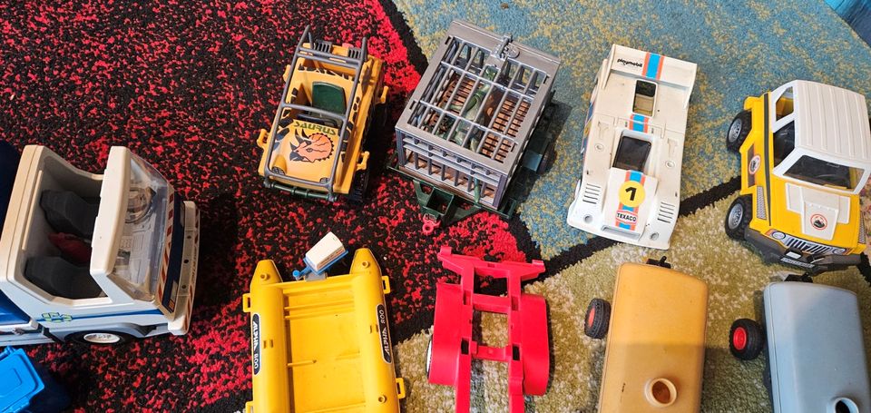 Playmobil Müllwagen Anhänger Auto und vieles mehr in Herzebrock-Clarholz