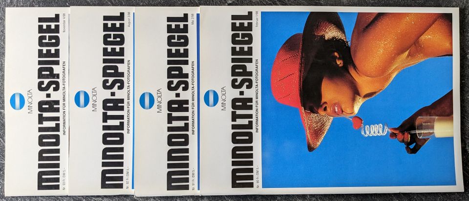 MINOLTA-Spiegel (21 Hefte von Februar/94 bis Januar/2001) in Hamburg