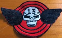 Death Head Aufnäher Totenkopf Flügel Patch Biker Kutte Weste Bayern - Hohenaltheim Vorschau