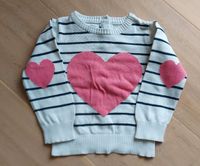 Gestreifter Pullover "Herz" für Mädchen - Gr. 80 / 9-12 M Bayern - Goldkronach Vorschau