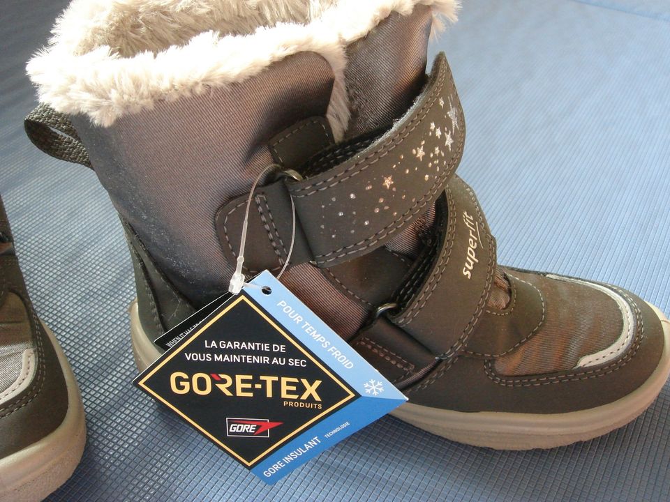 Winterstiefel Mädchen Größe 29 NEU Superfit mit GORE-TEX in Wattenheim