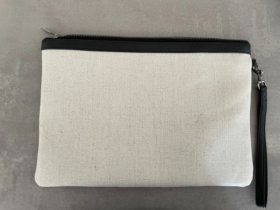 YSL Saint Laurent Tasche Clutch Travel Bag Rive Gauche hellbeige in Saarbrücken