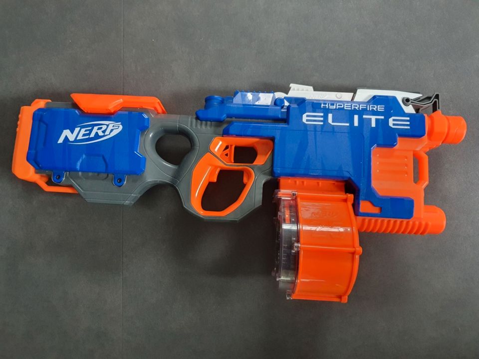 Nerf Elite Hail Fire Disruptor Modulus Tri Strike Hyperfire in Kastellaun