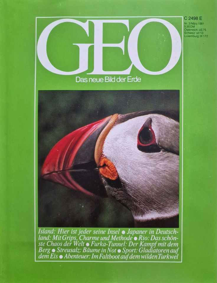 Magazin GEO  Jahr 1981 / Dez sind 2 Ausgaben Hefte / Bücher in Berlin