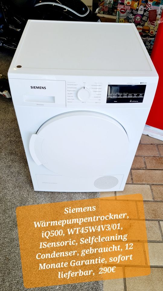 Siemens Wärmepumpentrockner in Krefeld