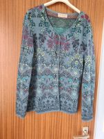 Strickjacke von Dunque,70% Merinowolle 30% Baumwolle,graublau GrM Schleswig-Holstein - Lübeck Vorschau