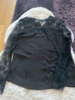 Schwarz blouse mit spitzen Baden-Württemberg - Aalen Vorschau