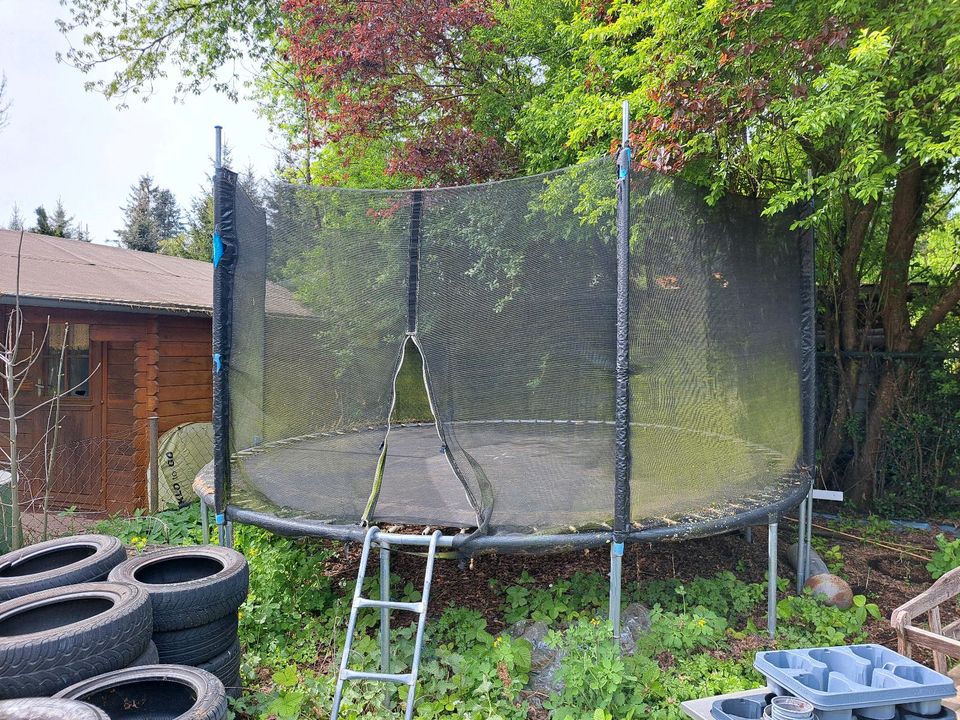 Trampolin für 2 Kisten Vita Cola in Geisa