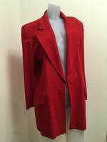Escada by Margaretha Ley Blazer in rot mit goldenen Knöpfen Bayern - Germering Vorschau
