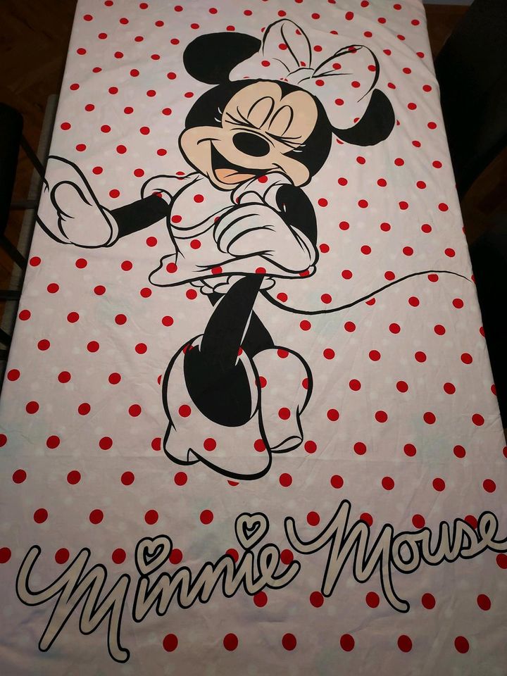 Minnie Mouse Bettwäsche, 135x200 in Willich