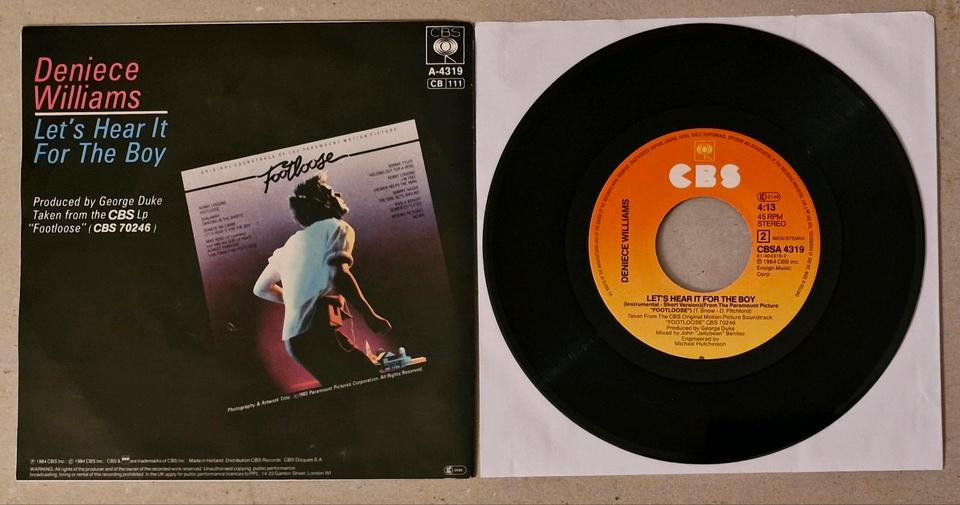 Deniece Williams: Let's hear it for the Boy    Vinyl Single  7" in Nottensdorf