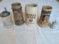 2x Steinkrug alt, Glaskrug mit zinn, Sternzeichen Krug mini Baden-Württemberg - Bad Boll Vorschau