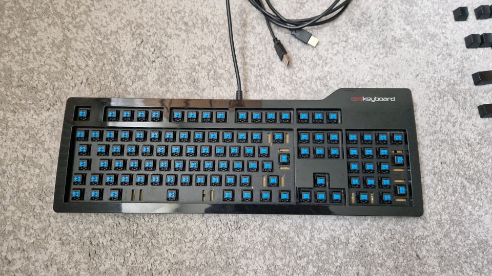 Das Keyboard 3 Ultimate Cherry MX blau blue Mechanische Tastatur in München