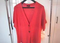 Strickjacke Kurzarm Rost Orange Bexleys ca. 50/52 Niedersachsen - Peine Vorschau
