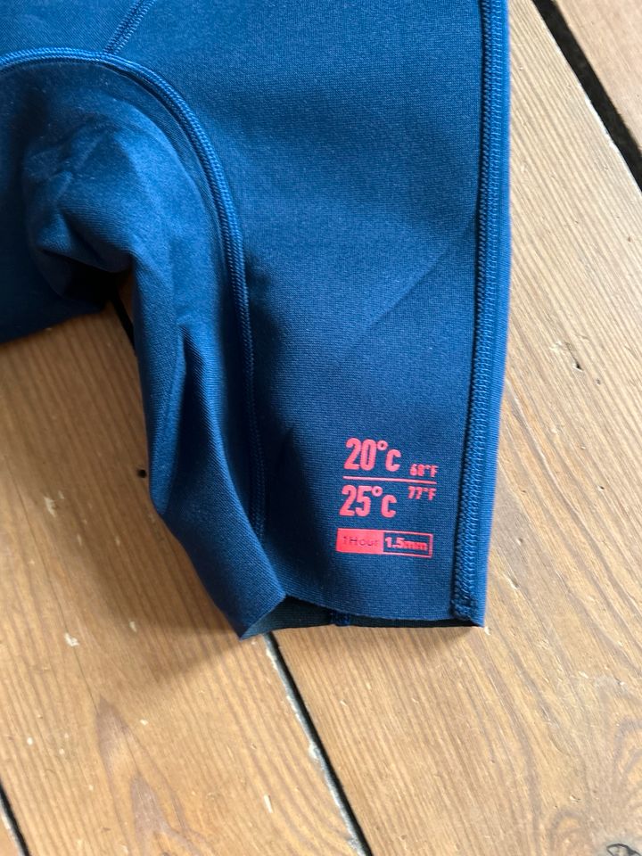 OLAIAN Neoprenanzug Surfen Shorty 100 Neopren 1,5 mm blau L neu in Berlin