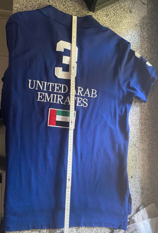 Polo Ralph Lauren UAE Dubai Rarität Gr.L blau Sonderedition in Winsen (Luhe)