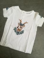 Isar-Trachten T-Shirt / Oberteil mit Hirsch-Stickerei, Gr. 80 Bayern - Pappenheim Vorschau