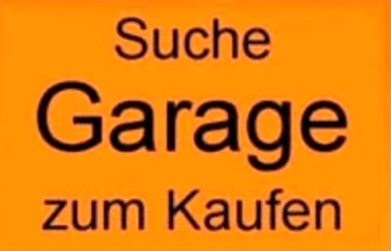 Suche  einzelne Garage in Mettmann