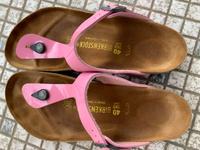 Birkenstock Zehentrenner rosa lack Gr. 40 München - Ramersdorf-Perlach Vorschau