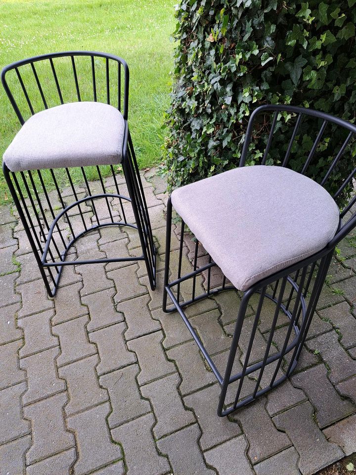 Hocker Stühle Metall Schwarz Loft Barhocker in Wipperfürth