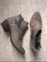 Stiefeletten Ankle Boots von Marco Tozzi in  taupe/braun Gr. 42 Berlin - Wilmersdorf Vorschau