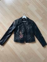 Only Lederjacke mit Stickereien Niedersachsen - Verden Vorschau