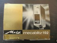 Vintage Mecablitz 192 Metz Electronic flash Elektronenblitzgerät Hessen - Mörfelden-Walldorf Vorschau