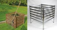 ✅NEU✅ Garten Komposter 90x90cm Holz oder Metall Stecksystem OVP 3 Essen - Bredeney Vorschau