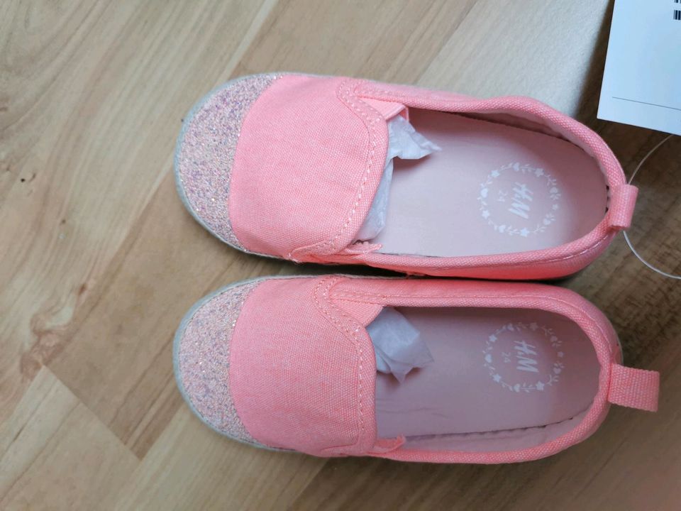 Espadrilles Slipper Schuhe H&M NEU Gr. 24 in Rosengarten