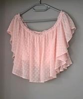 Mango süsse Offshoulder Bluse rosa luftig 38 40 Figurschmeichler Bayern - Weidenbach Vorschau
