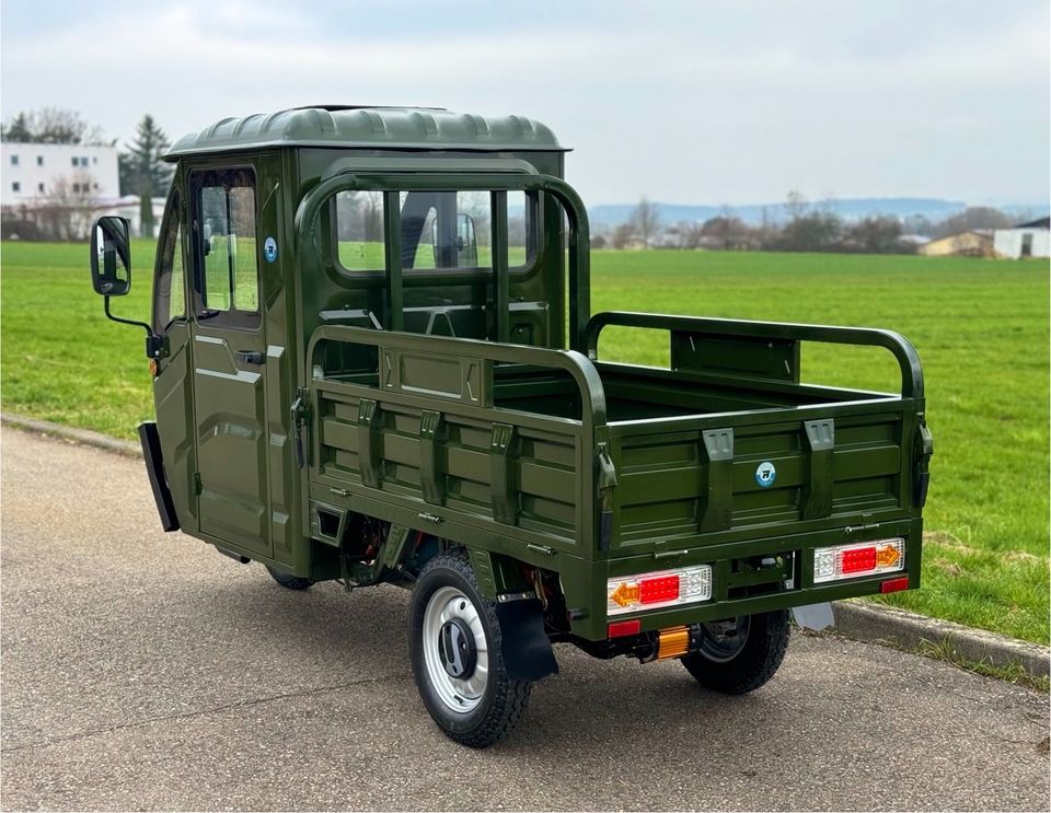 Kabinenroller Cargo Premium Elektro Pritsche 45 km/h 25 km/h Pickup ape in Dürnau