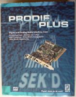 Audio Interface Card SEK´D Prodif Plus Nordrhein-Westfalen - Bünde Vorschau