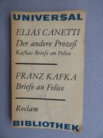 Elias Canetti Franz Kafka Der andere Prozeß/ Kafkas Briefe an Fel Berlin - Charlottenburg Vorschau