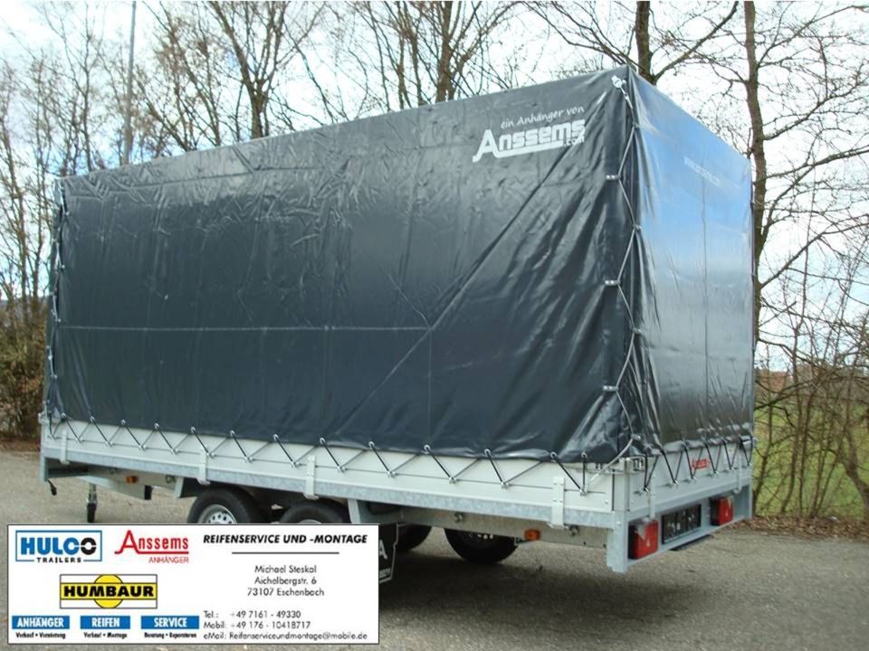 Anssems PSX2500-305x153x30, PKW-Anhänger, Aktionsplane, neu in Hechingen