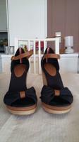 Tommy Hilfiger Wedges Sandalen Gr. 42 Keilabsatz blau Sandalette Baden-Württemberg - Mühlhausen Vorschau