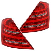 LED Rückleuchten für Mercedes S-Klasse W221 Limo 05-09 Rot/Chrom Brandenburg - Werneuchen Vorschau