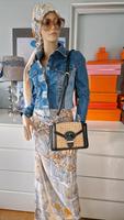 ‼️ Vintage Jeansjacke SHAQIRU S  Patchwork blau Jacke Retro München - Altstadt-Lehel Vorschau