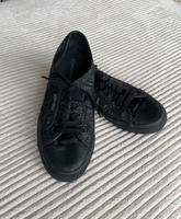 Sneaker SUPERGA Damenschuh Total Black mit Glitzer Nordrhein-Westfalen - Kaarst Vorschau