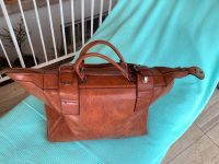 Reisetasche aus den fünfzigern in Braun L44/B28/H36 Nordrhein-Westfalen - Korschenbroich Vorschau