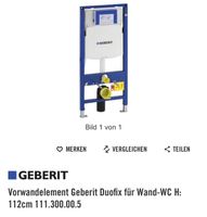 Suche  für Geberit Duofix Sigma 112 cm Wc Topf und Drückerplatte Nordrhein-Westfalen - Herne Vorschau