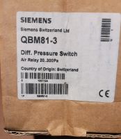 SIEMENS QBM81-3 Druckdose Schleswig-Holstein - Christiansholm Vorschau