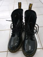 Dr. Martens Lack Schnürboots Schwarz Gr. 38 Baden-Württemberg - Filderstadt Vorschau